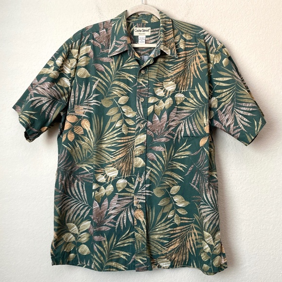 Cooke Street Other - Cooke Street XL Honolulu Tropical Palm Print Button Down Short Sleeve Shirt